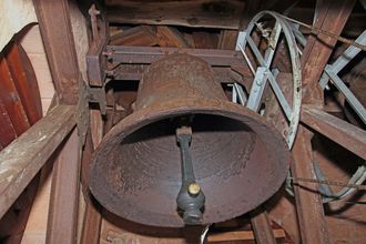 Mit 270 kg und 850 mm Durchmesser ist "Laurentius" (Glocke IV) die kleinste Glocke im Turm.